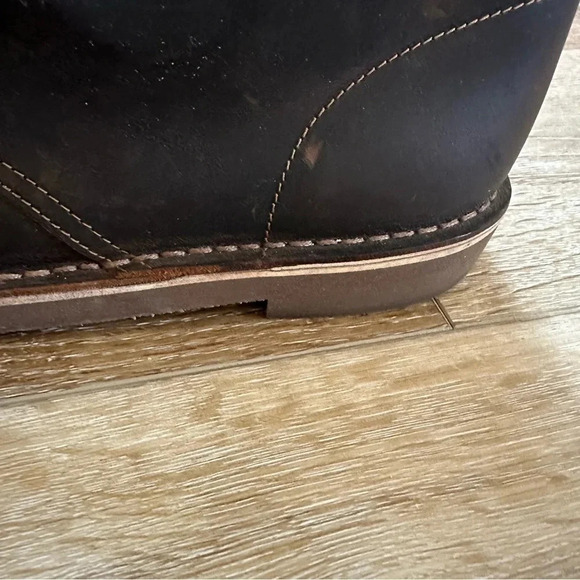 Clarks Bushacre 2 Brown Leather Boot Size Men's 8 GUC - Picture 5 of 9
